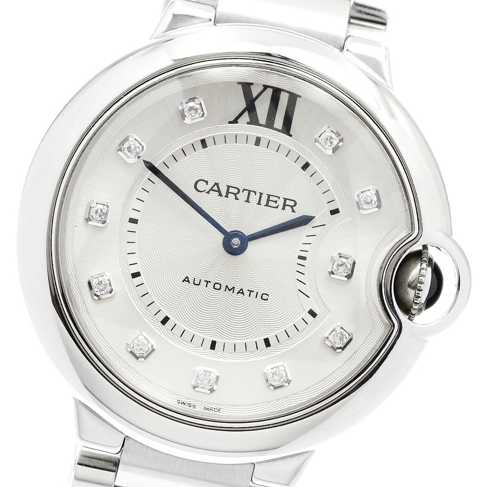 カルティエ バロンブルー 36mm WE902075 ボーイズ 【中古】
