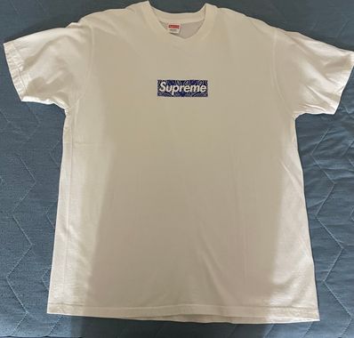 Supreme Bandana Box Logo Tee "White"