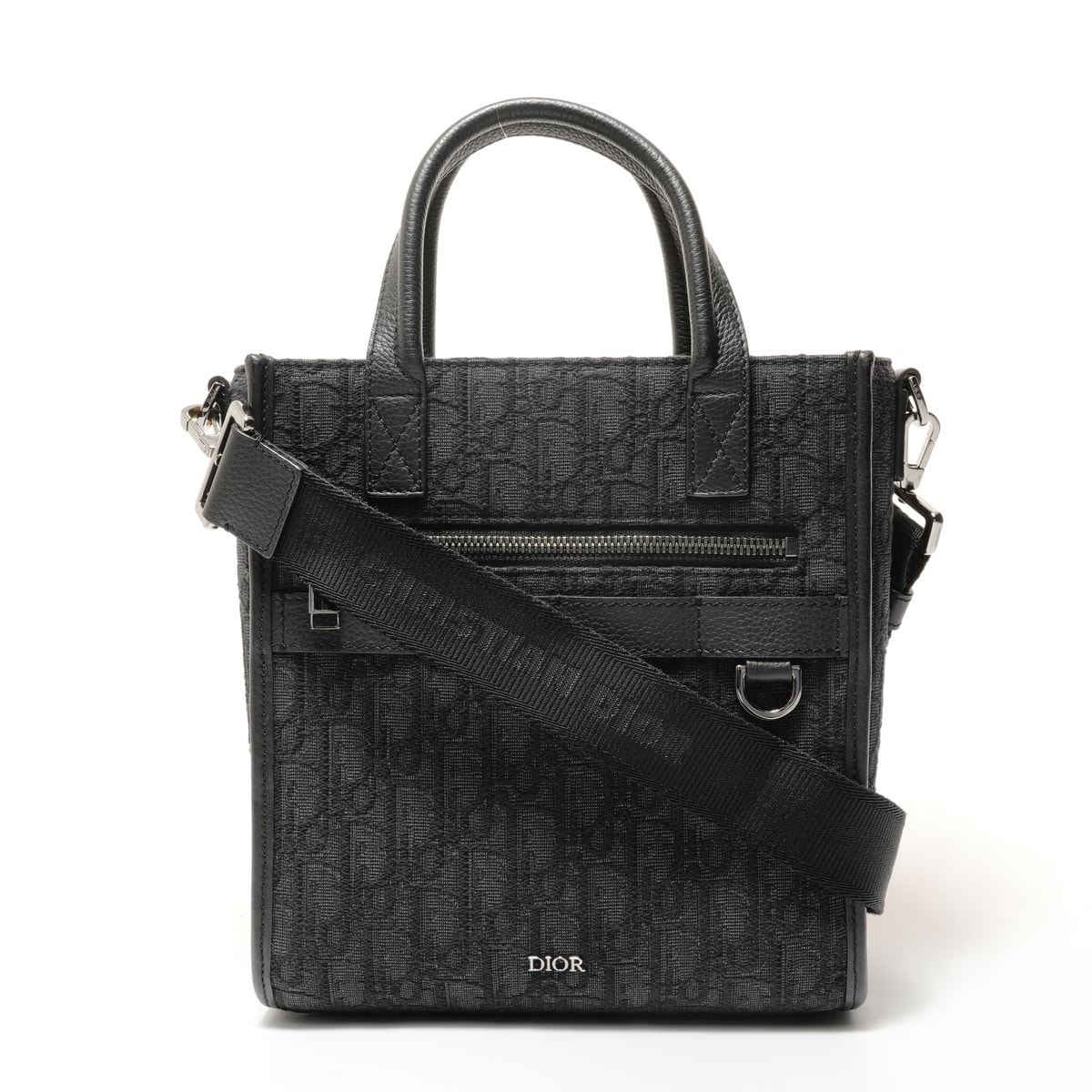 ディオール Dior サファリ ノースサウス ミニ ハンドバッグ【中古】