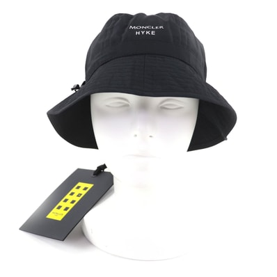 未使用品 モンクレール ジーニアス 4 ハイク ハット ブラック レディース M