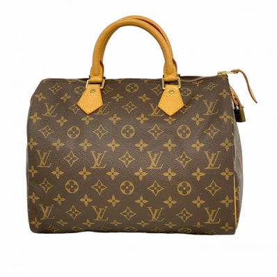 【6dc3336】ルイヴィトン ハンドバッグ モノグラム スピーディ30 M41108 ブラウン【中古】レディース