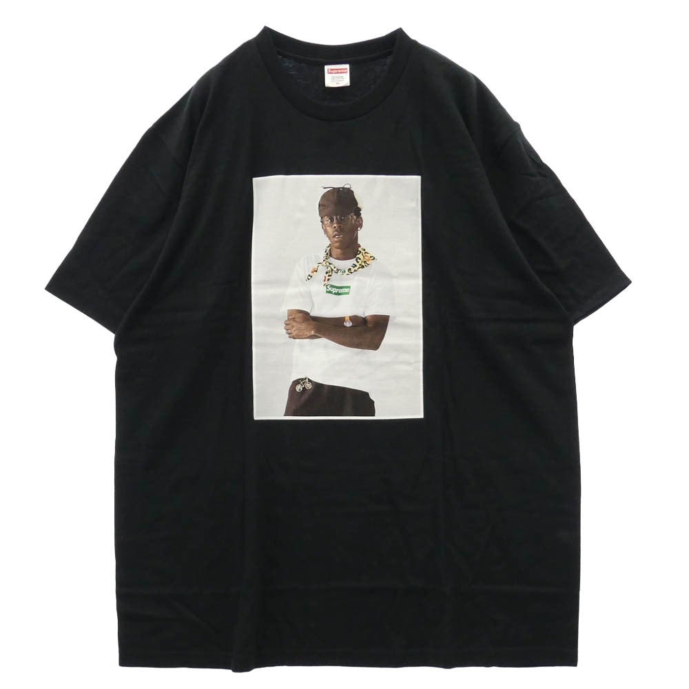Supreme シュプリーム 24AW Tyler The Creator Tee タイラー ザ クリエイター フォト Tシャツ 半袖カットソー ブラック系 XL【新古品】【未使用】【中古】