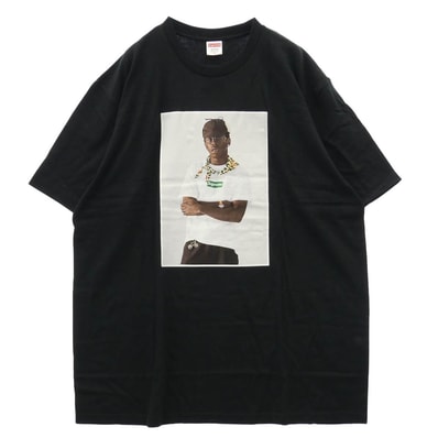 Supreme シュプリーム 24AW Tyler The Creator Tee タイラー ザ クリエイター フォト Tシャツ 半袖カットソー ブラック系 XL【新古品】【未使用】【中古】