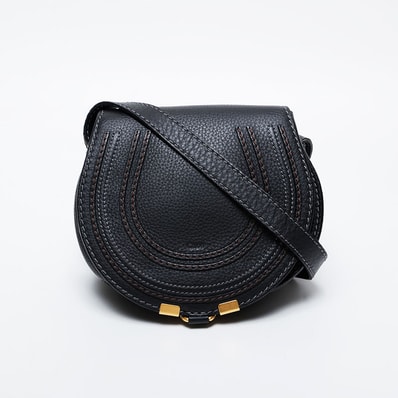 クロエ Chloe ミニ マーシー レザー ショルダーバッグ【中古】