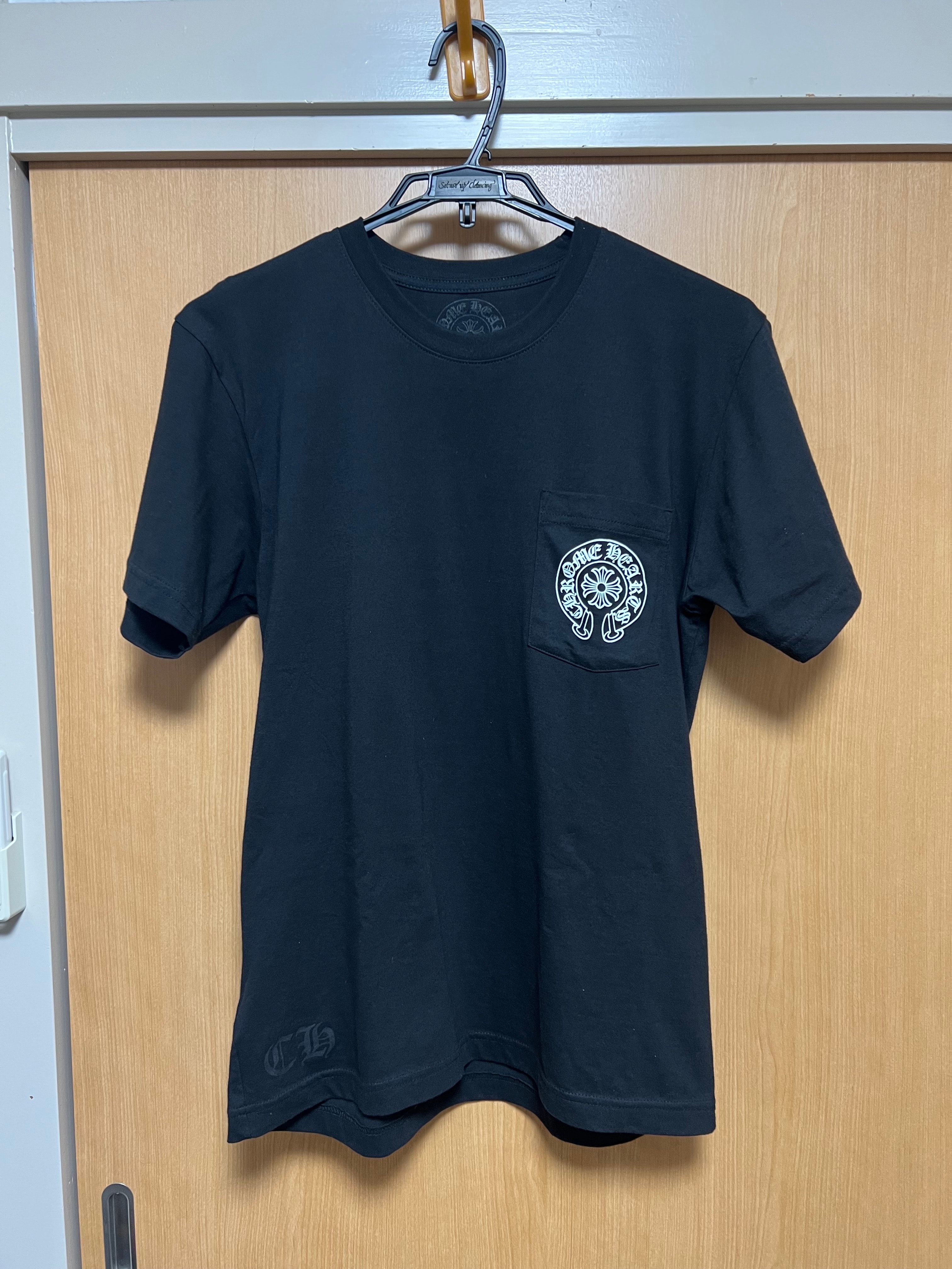 Chrome Hearts Horse Shoe Logo Pocket T-Shirt "Black"