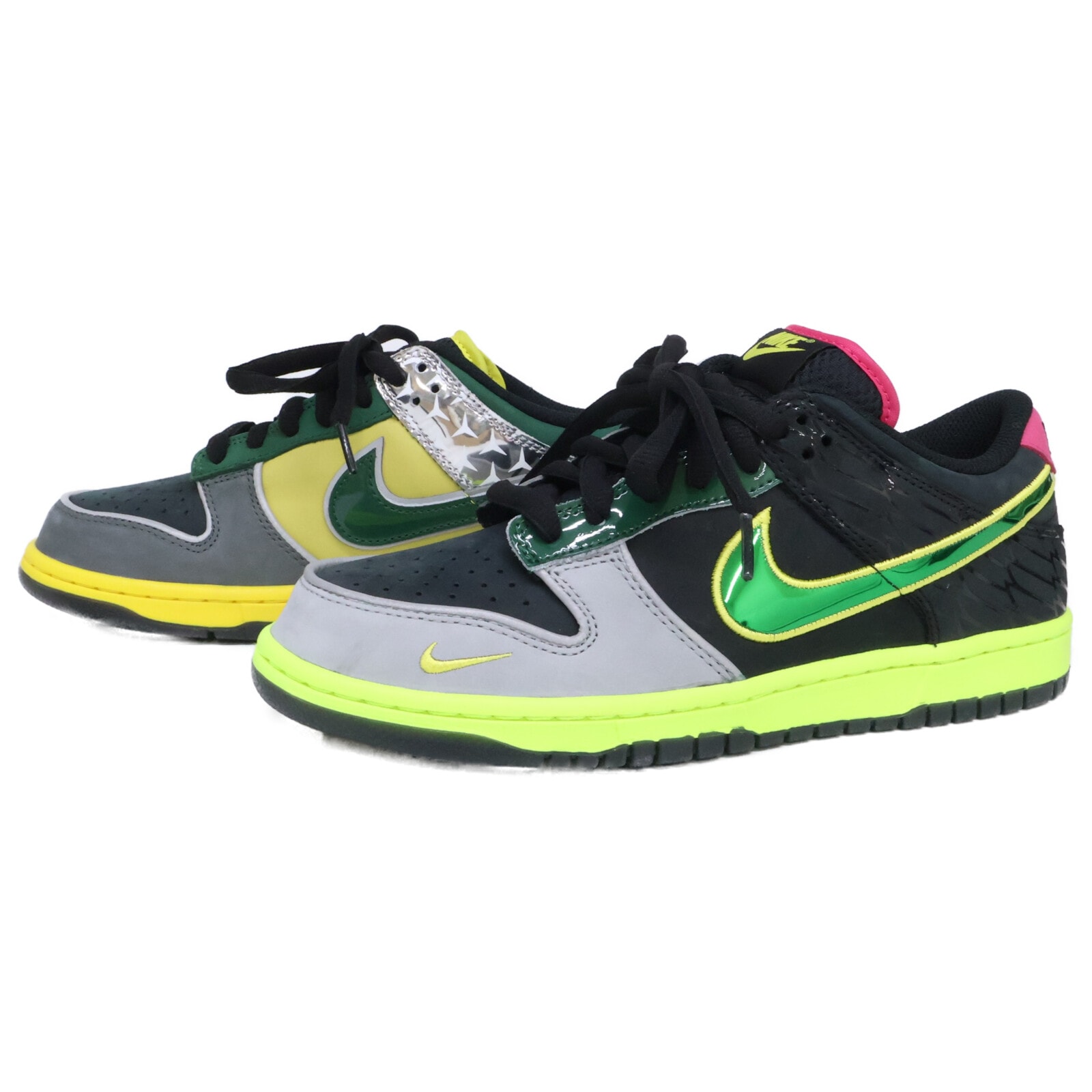 ナイキ 【新品同様】HV1454-001 世界5000足限定 DUNK LOW WHAT THE DUCKS HOME スニーカー 25.5