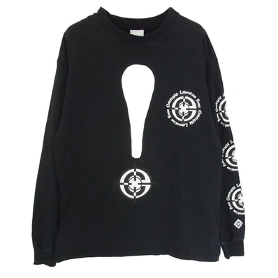 READY MADE レディメイド Tシャツ 22AW RE-C0-BK-00-00-203 TARGET LS TEE ターゲット プリント ロングスリーブ 長袖 Tシャツ カットソー ブラック系 M【中古】
