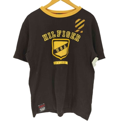 バイカラー クルーネックTシャツ【1140941480895】