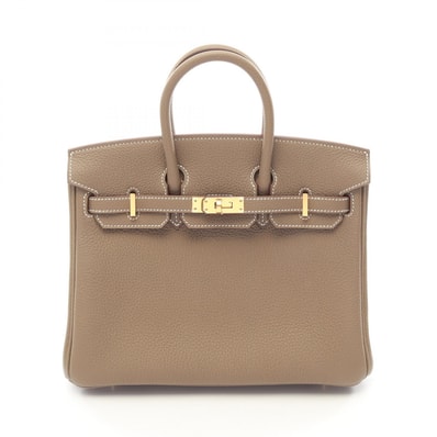 エルメス HERMES バーキン25 エトゥープ ハンドバッグ バッグ トゴ トゴ レディース グレー系 【中古】