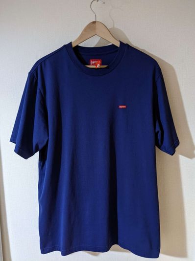 Supreme Small Box Tee "Washed Navy"(21SS)