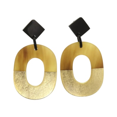 エルメス イスム バッファローホーン ラッカー ブラウン ゴ