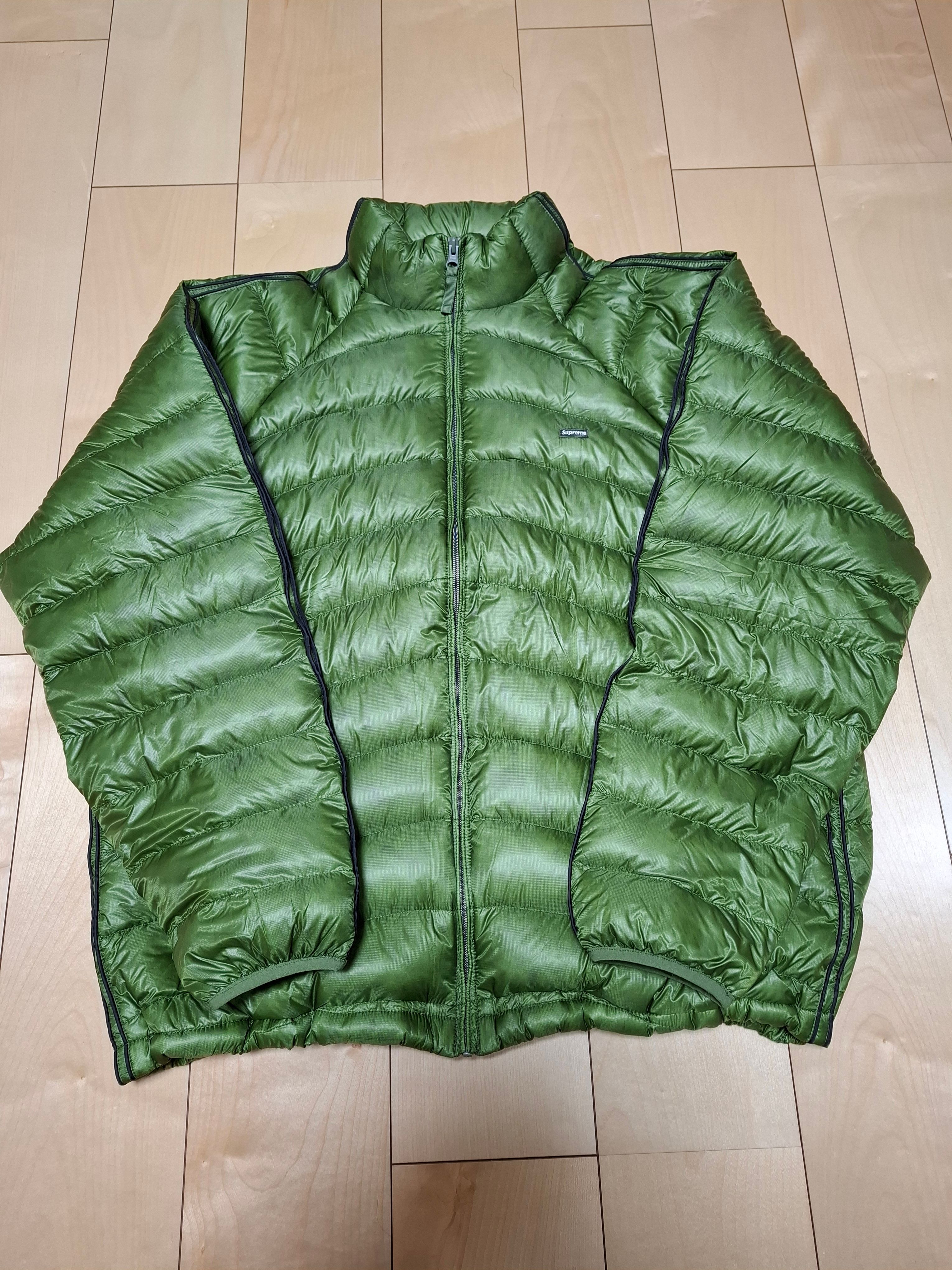 Supreme M オリーブグリーンマイクロダウン
