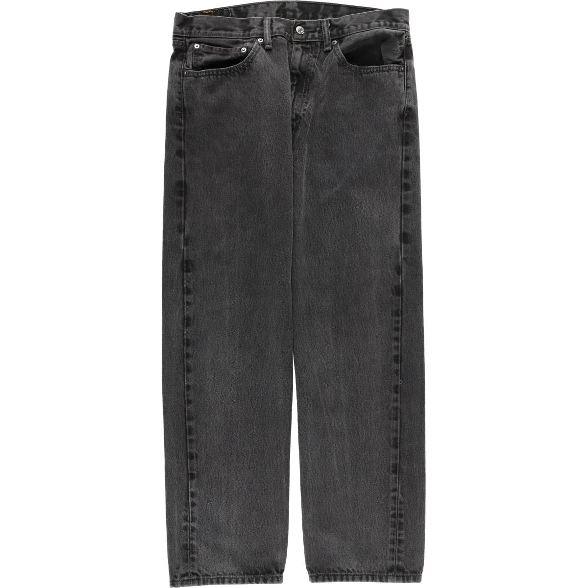 古着 90年代 リーバイス Levi's 505 ブラックデニム テーパードデニムパンツ メンズw36相当 ヴィンテージ/eaa614646