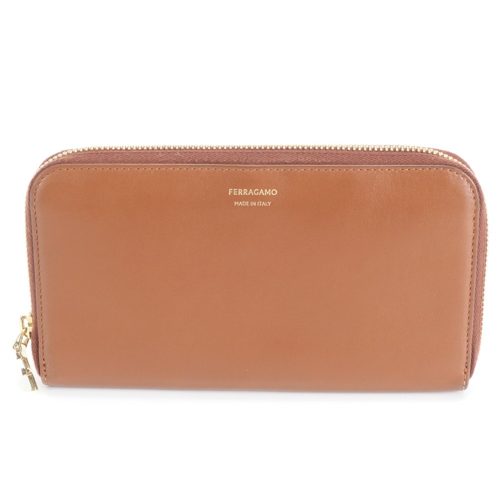 ■極美品 サルヴァトーレフェラガモ 長財布 レザー