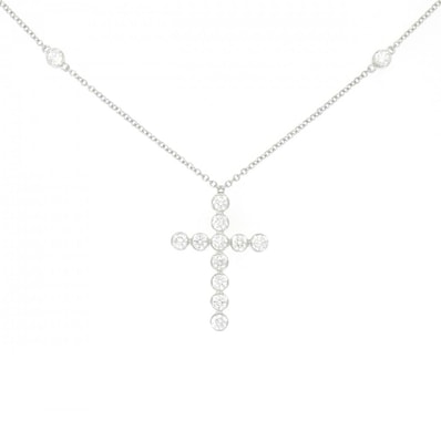 ティファニー ベゼル クロス ネックレス