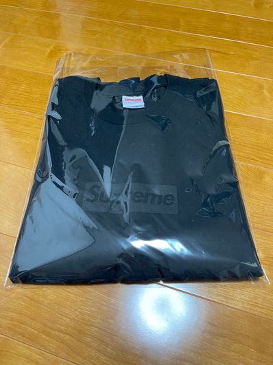 Supreme Tonal Box Logo Tee "Black"