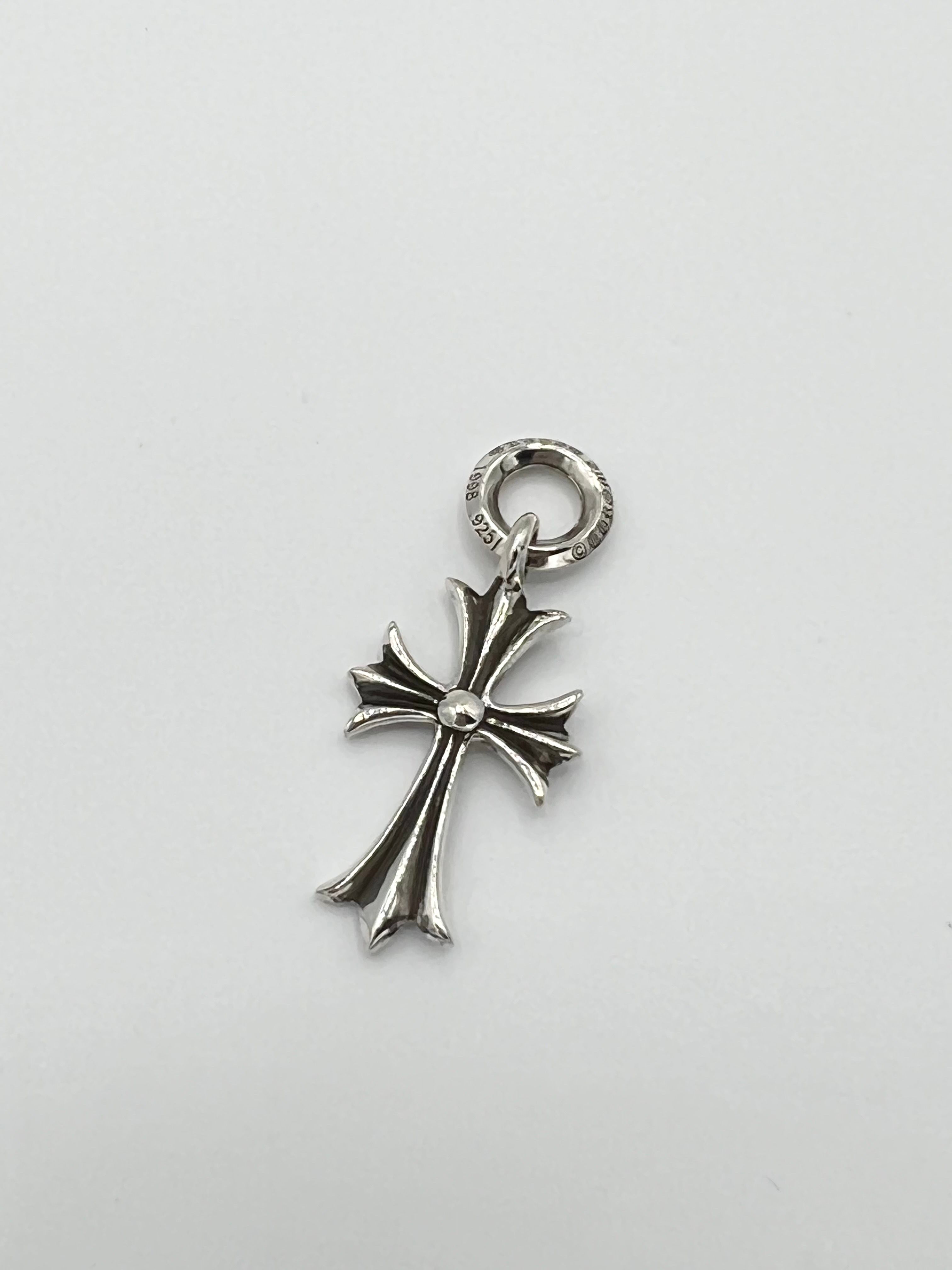 Chrome Hearts Tiny CH Cross Charm "Silver"
