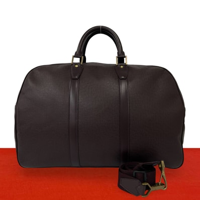 LOUIS VUITTON ルイヴィトン ケンダル PM タイガ レザー ショルダーバッグ ワインレッド
50680
