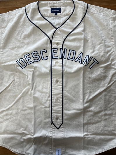 DESCENDANT BLEEK B.B.SS SHIRT OFF WHITE