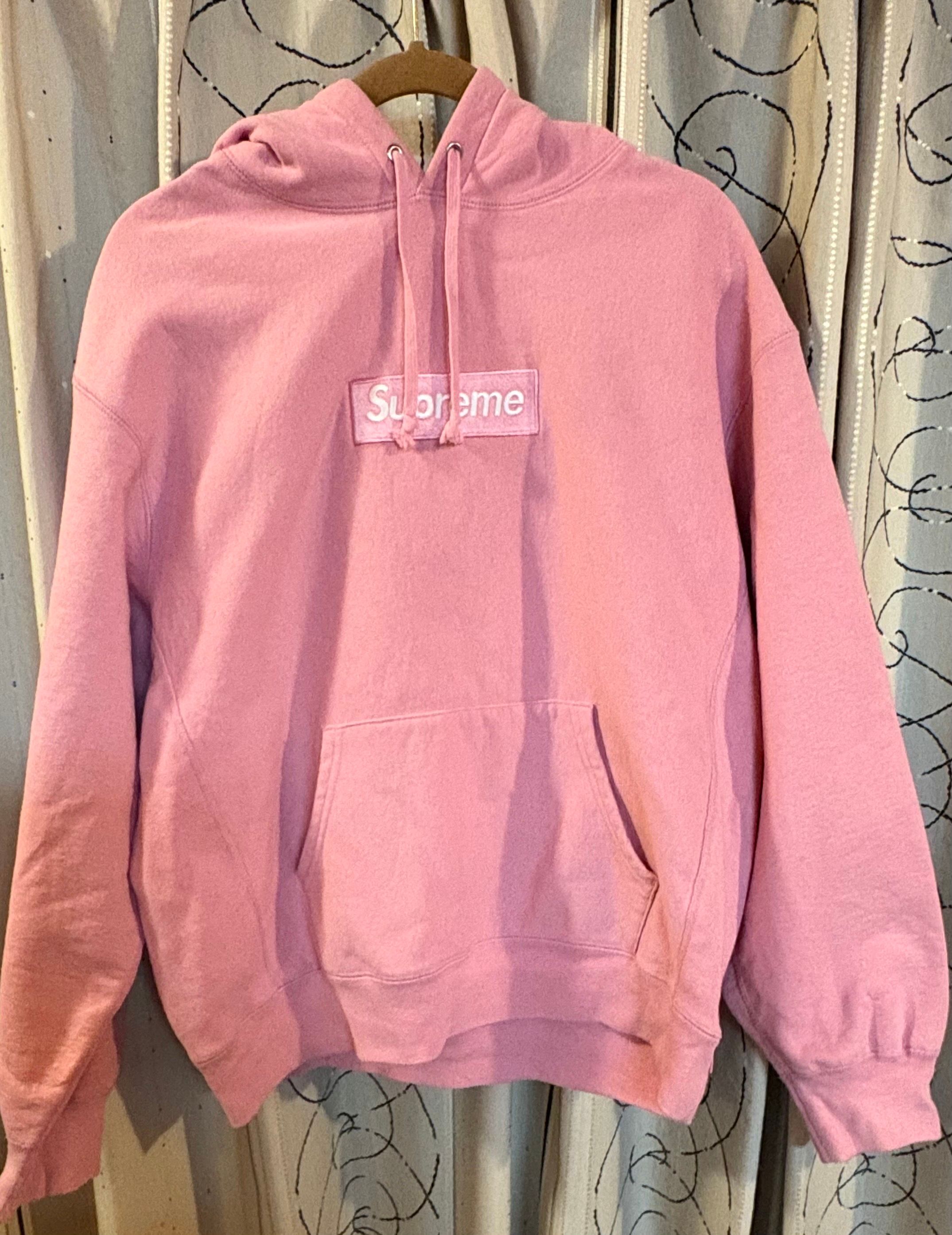 Supreme Box Logo Hooded Sweatshirt "Pink" (24FW)