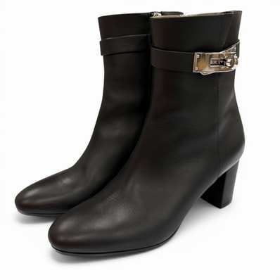 極美品 エルメス ショートブーツ サンジェルマン 35.5 182102Z