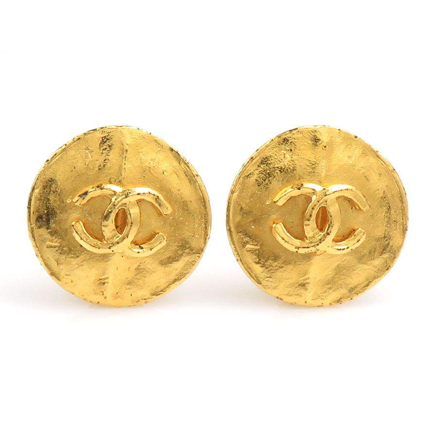 シャネル CHANEL イヤリング ココマーク メタル ゴールド レディース【中古】 e61707i