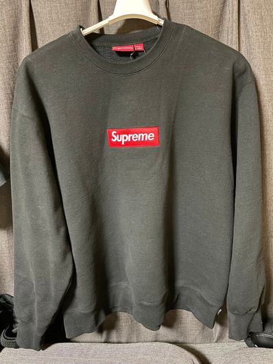 Supreme Box Logo Crewneck "Black" (22FW)