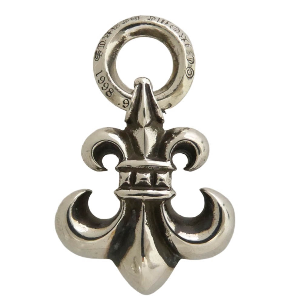 CHROME HEARTS クロムハーツ(原本無) BS FLUER CHARM BSフレアチャーム ペンダントトップ シルバー系【中古】