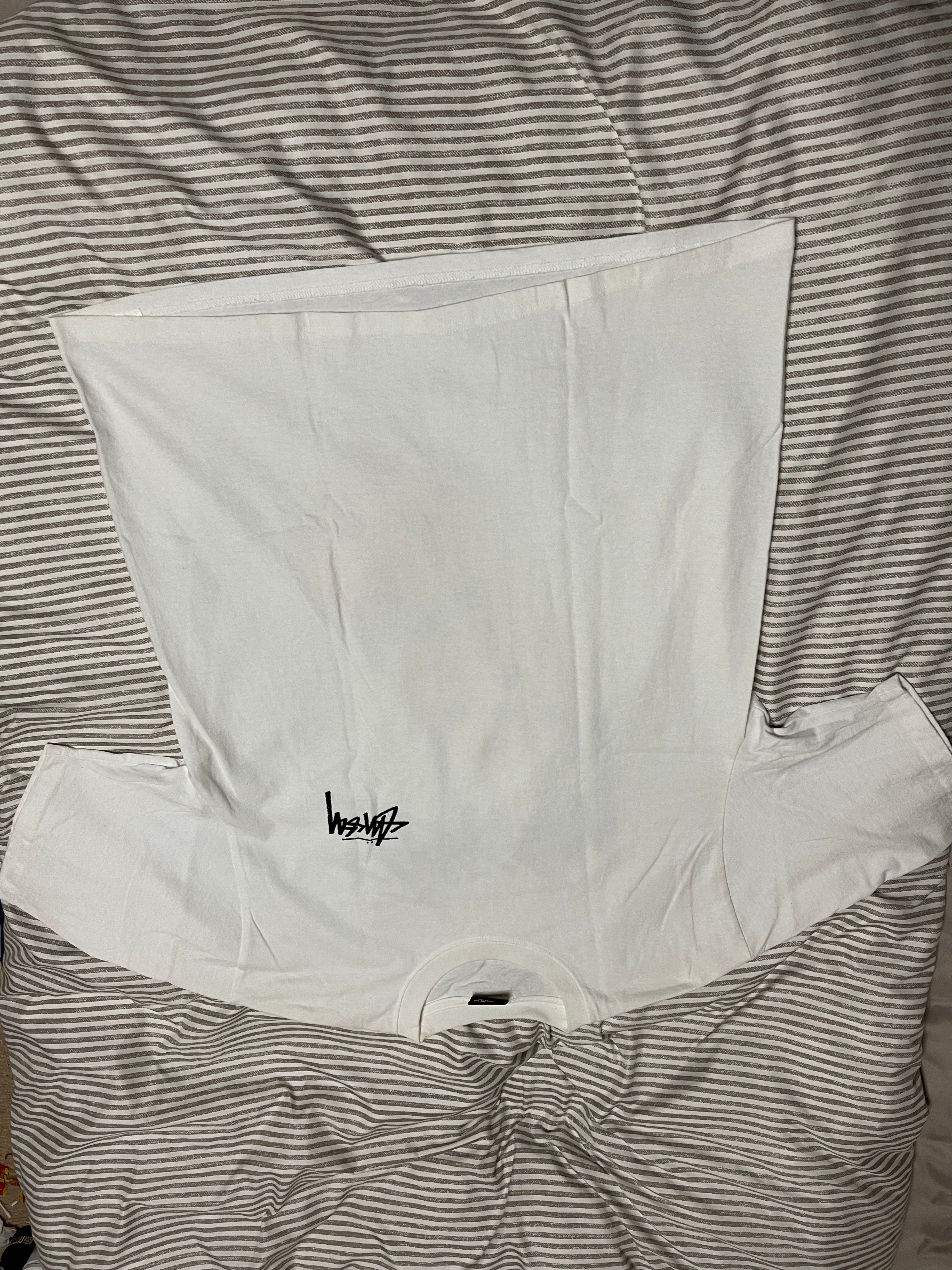 Stussy Fuzzy Dice Tee "White"