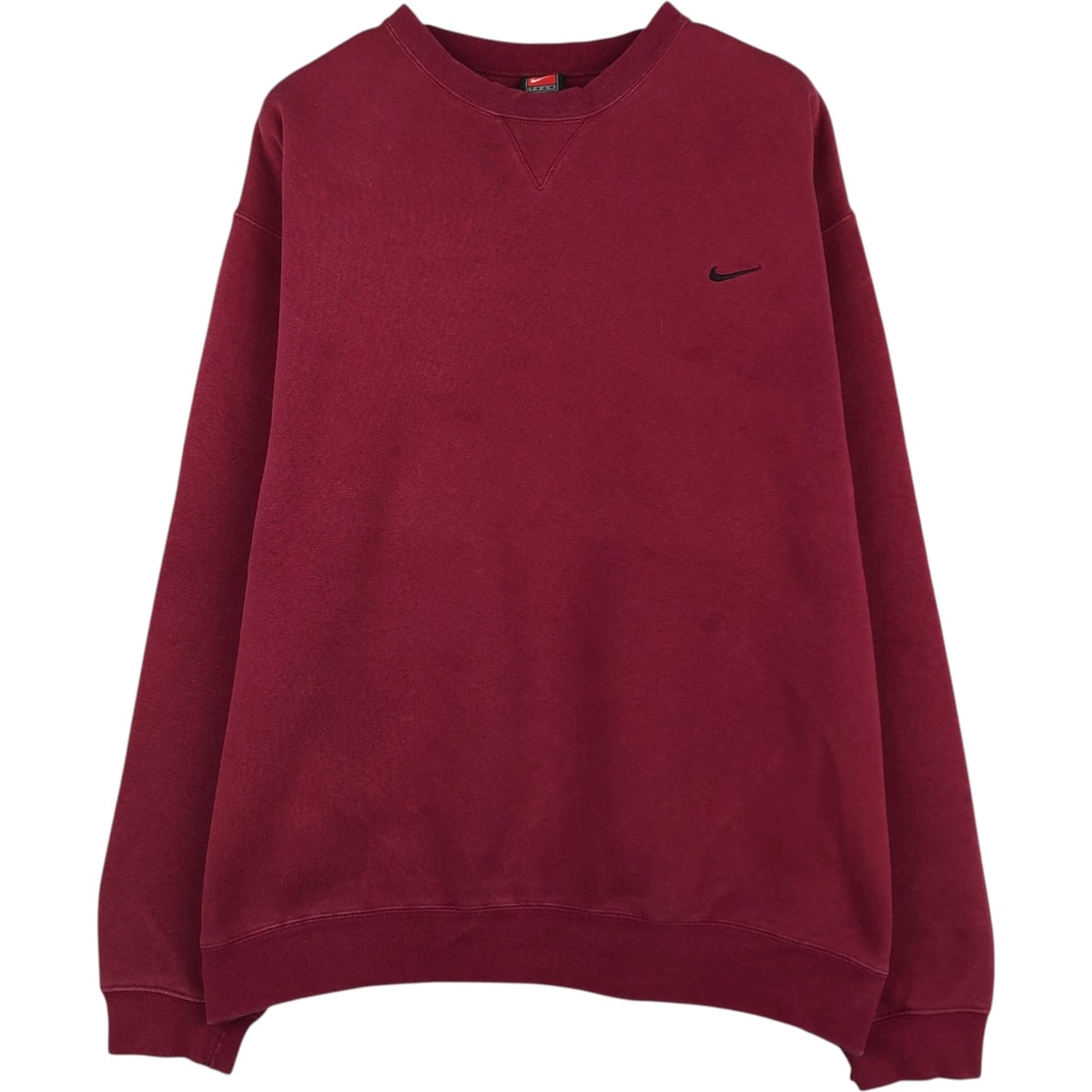 古着 ~00年代 ナイキ NIKE TEAM ワンポイントロゴスウェットシャツ トレーナー メンズXL相当/eaa626456