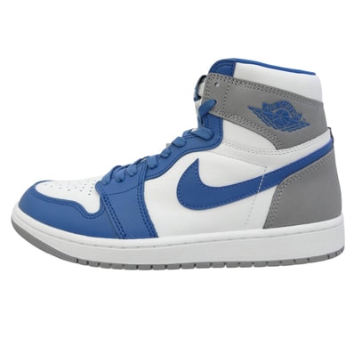 NIKE ナイキ DZ5485-410 Air Jordan 1 High OG True Blue エアジョーダン1 ハイ OG トゥルーブルー ハイカットスニーカー ブルー系 グレー系 27.5cm【新古品】【未使用】【中古】