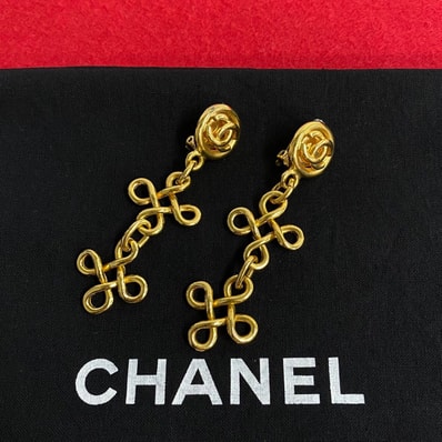 CHANEL シャネル GP イヤリング ゴールド
11535