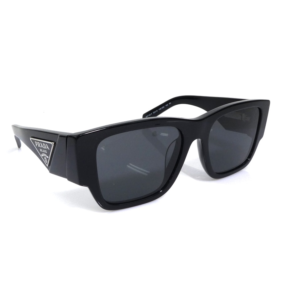 プラダ PRADA サングラス プラスチック ブラック ユニセックス【中古】 h31605i