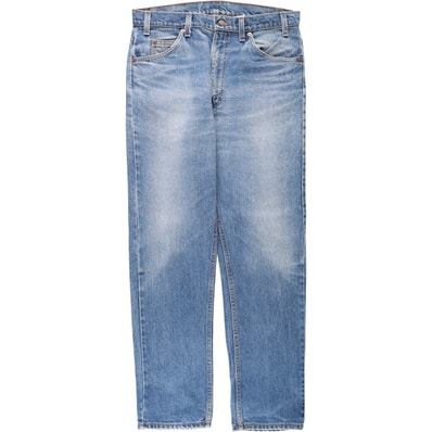 古着 90年代 リーバイス Levi's 505 REGULAR FIT STRAIGHT LEG オレンジタブ テーパードデニムパンツ メンズw34相当 ヴィンテージ/eaa677544