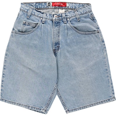 古着 90年代 リーバイス Levi's SILVER TAB シルバータブ LOOSE FIT デニムショーツ ハーフパンツ ジョーツ USA製 メンズw31相当 ヴィンテージ/eaa656896