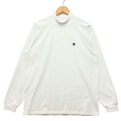 NEEDLES ニードルス OT259 L/S Mock Neck Tee - Poly Jersey モックネック 長袖Tシャツ 55401