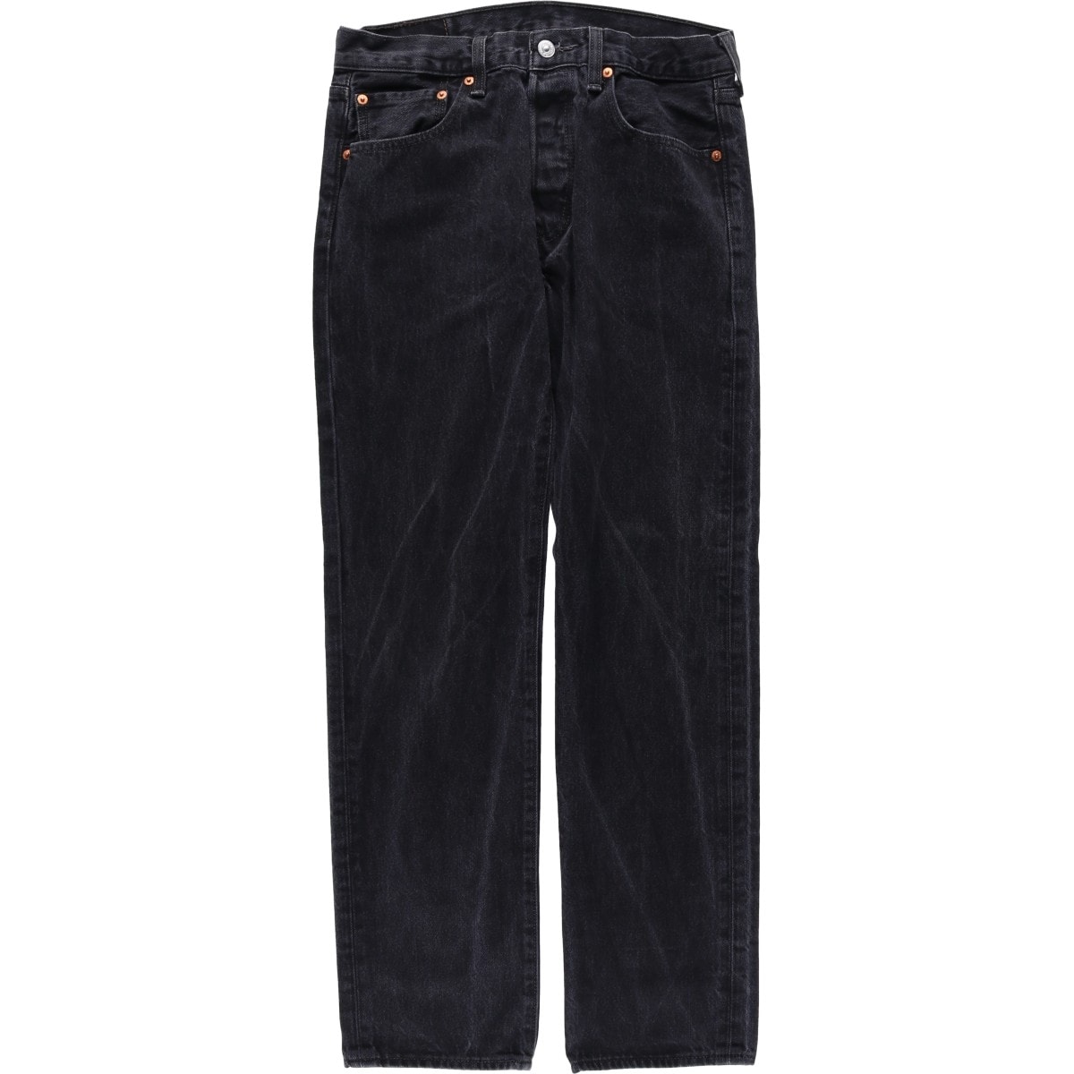 古着 リーバイス Levi's 501 ブラックデニム ストレートデニムパンツ メンズw32相当/eaa622458