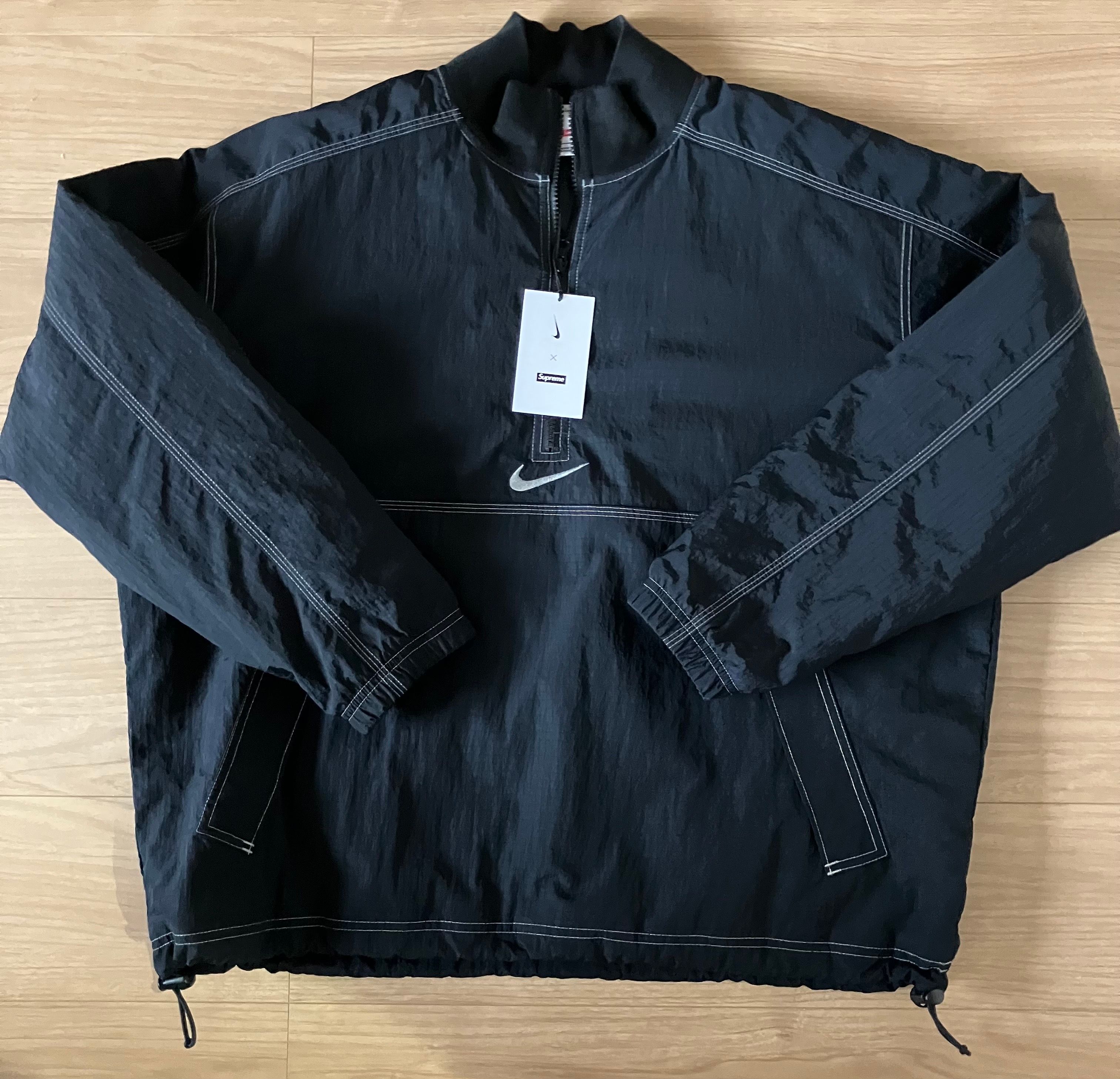 Supreme x Nike Ripstop Pullover "Black"