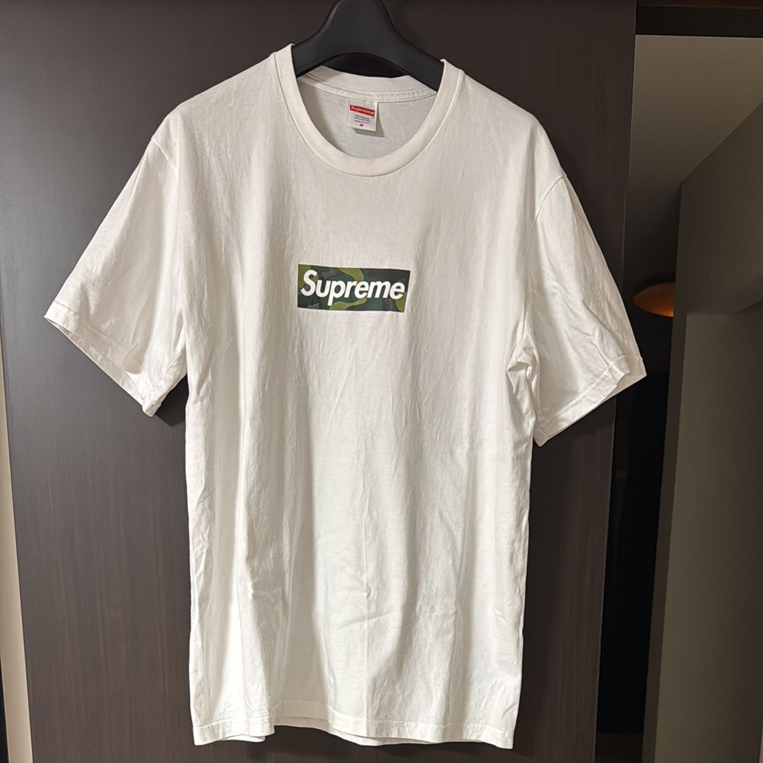 シュプリーム ボックス ロゴ (ボックスロゴ) Tシャツ "ホワイト" (23FW)