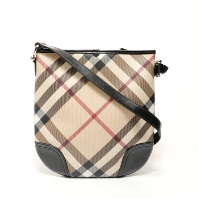 バーバリー BURBERRY ノバチェック ショルダーバッグ【中古】