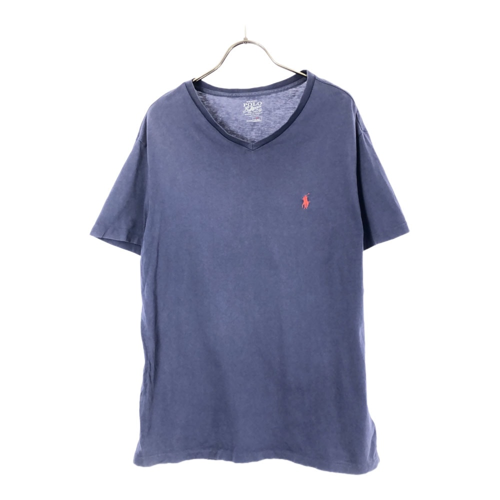 POLO RALPH LAUREN ポロラルフローレン 半袖 Vネック Tシャツ M パープル系
