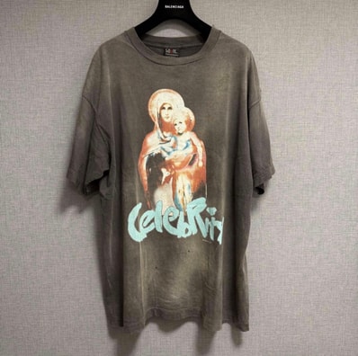 Saint Mxxxxxx x Shermer Academy SS Tee/Celebrity "Black"