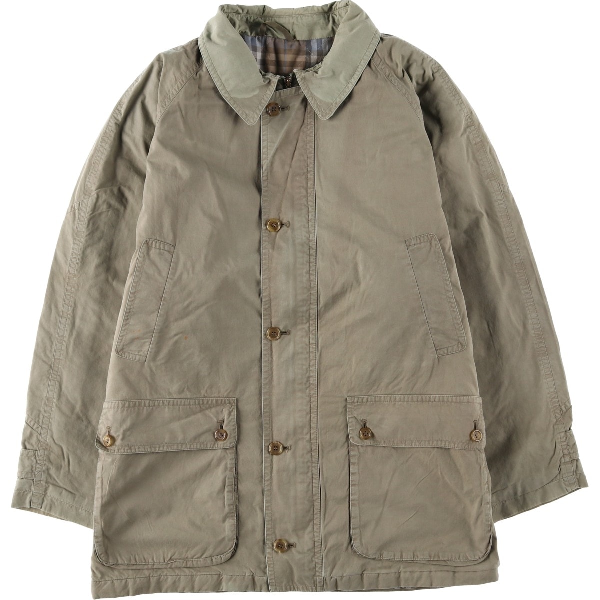 古着 バーバリー Burberry's コットン100% コットンジャケット 英国製 メンズXL相当/evb034511
