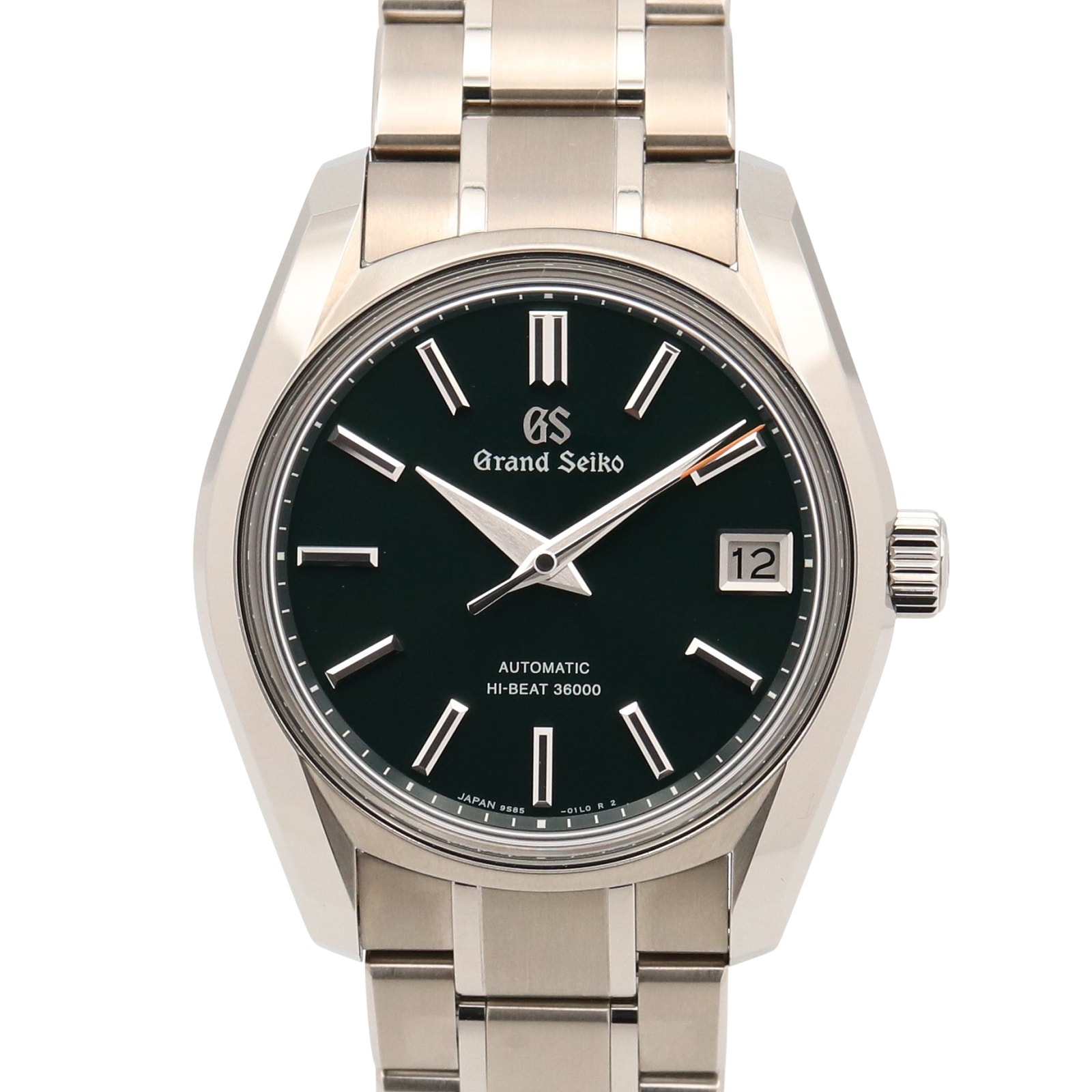 セイコー SEIKO グランドセイコー ヘリテージコレクション 腕時計 時計 チタン メンズ グリーン系 SBGH375 【中古】