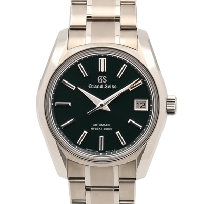 セイコー SEIKO グランドセイコー ヘリテージコレクション 腕時計 時計 チタン メンズ グリーン系 SBGH375 【中古】