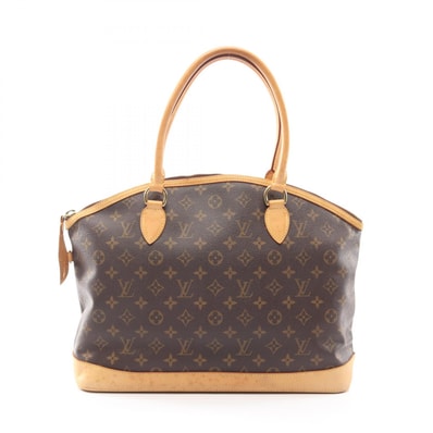 ルイ・ヴィトン LOUIS VUITTON ロックイットオリゾンタル モノグラム トートバッグ バッグ PVCコーティングキャンバス レザー モノグラム レディース ブラウン系 M40104 【中古】