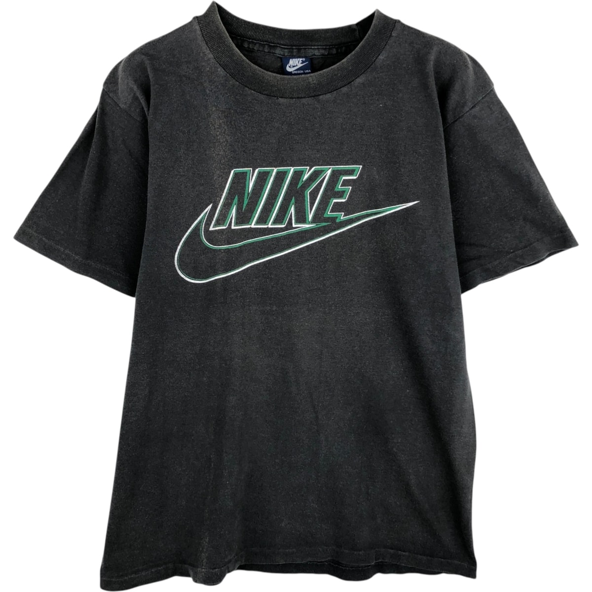古着 80年代 ナイキ NIKE 紺タグ ロゴプリントTシャツ 英国製 メンズM相当 ヴィンテージ/eaa626065