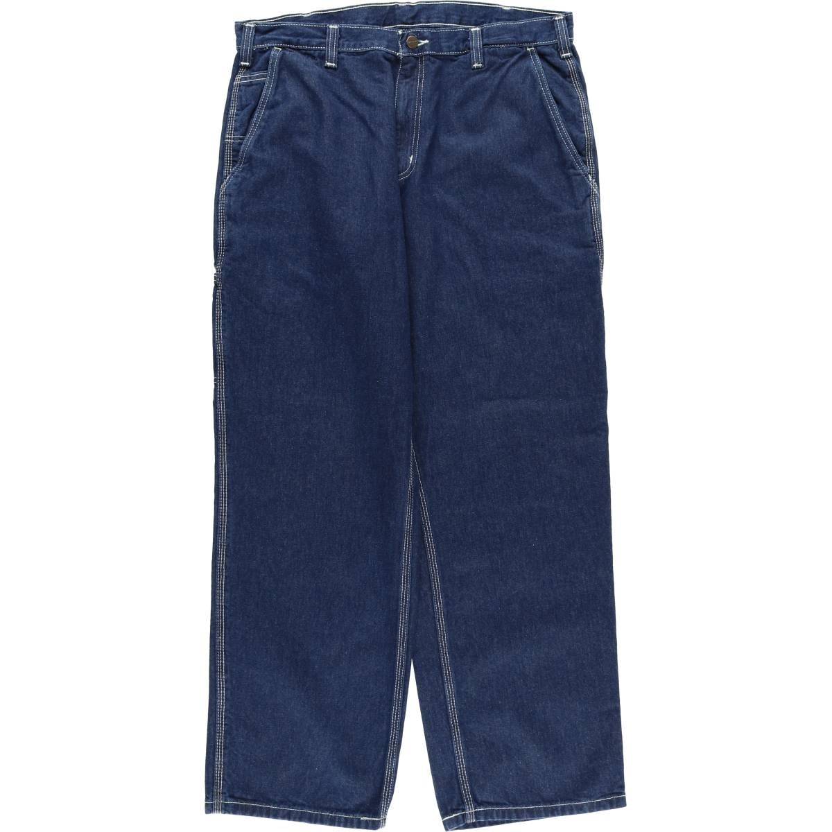 古着 カーハート Carhartt Dungaree Fit デニムペインターパンツ メンズw37相当/eaa569309