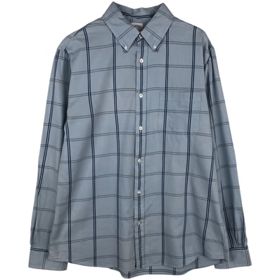 古着 ブルックスブラザーズ Brooks Brothers Est.1818 REGENT FIT 長袖 ボタンダウンチェックシャツ メンズL相当/rab181183