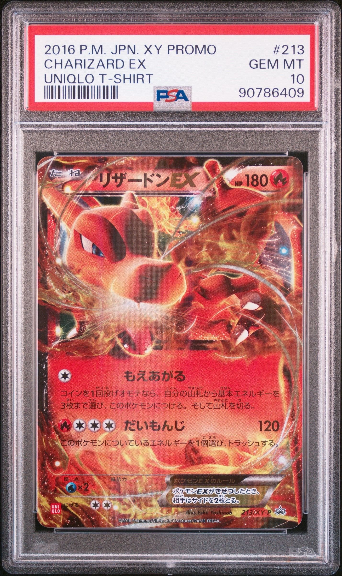 リザードンEX: プロモ[XY-P 213/XY-P](プロモーションカード「XY-P」)